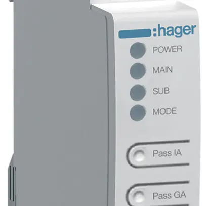 Accoppiatore linee/settori KNX AMD Hager TYFS130 