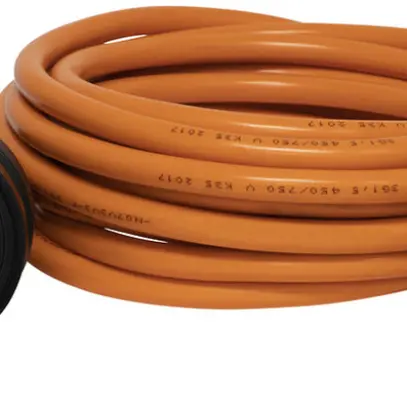 Câble de rallonge Brennenstuhl T25 N07V3V3-F 5×2.5mm² 16A 10m IP55 orange 