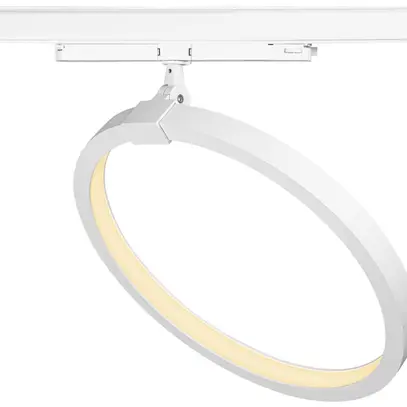 Spot LED SLV 3~ ONE 40 TRACK DALI 15.2W 650lm 3000K 170° Ø400mm blanc 