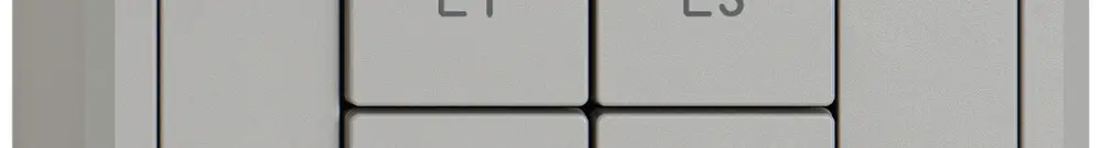 Poussoir scènes AP EDIZIO.liv Wiser SNAPFIX® 4 scènes 4 touches grc 
