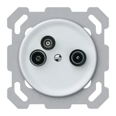 Presa antenna INC TV-R-dati origin presa d’arrivo 4dB bianco 