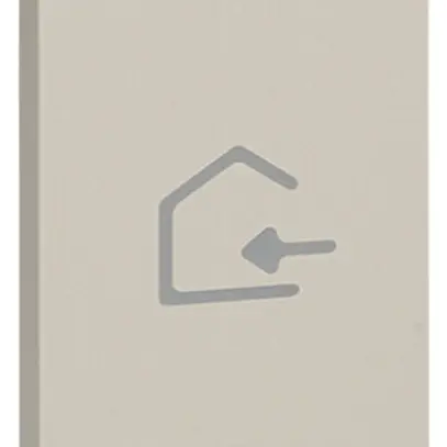 Coperchio tasto Living Now p.pulsanti MyHOME 1 modulo c.simbolo rientro sand 