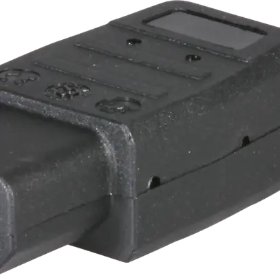 Presa d'apparecchi nero T113 C13 diritta nero 