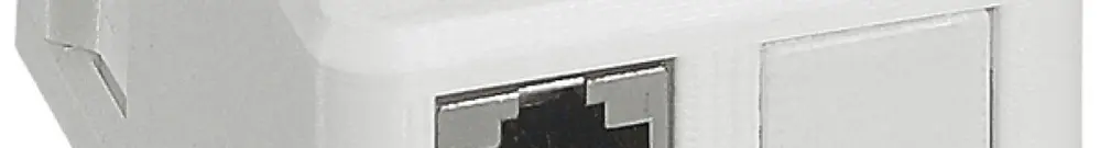 Boîtier AP Legrand 1 ou 2 connexions Keystone blanc 