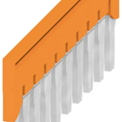Connexion transversale Weidmüller ZQV 6SL/10 41A/400V isolé orange 