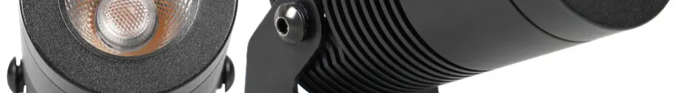 Proiettore LED NOELLE 230V 8W 560lm 2700K 38° IP67 5m T13 nero 