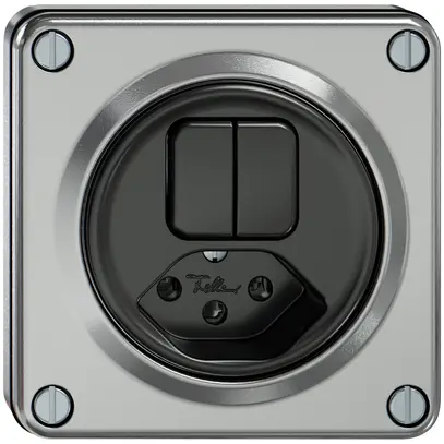 Combinaison ENC ELEMENT 2×schéma 3+type 13 aluminium 
