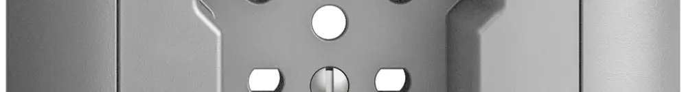 Kit frontale INC EDIZIOdue silver 88×88mm 1×T15 