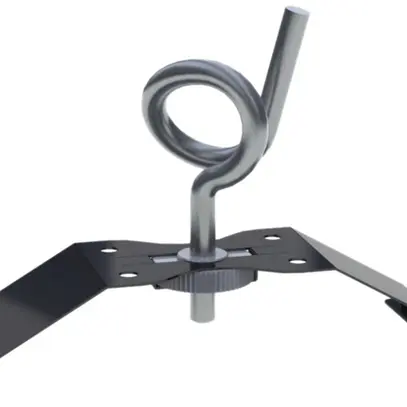 Kit di montaggio a soffitto DOTLUX gancio, dado e staffa per LINEA 