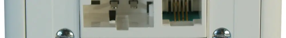 Prise AP T+T/2×RJ45/RJ11/u ADSL ITplus EDIZIOdue blanc 