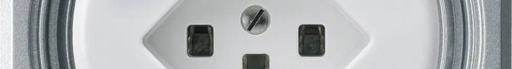 Presa FI robusto A T23 30mA alluminio, con shutter 
