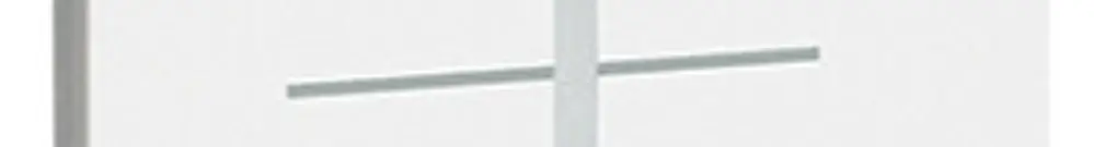 Cache de touche Living Now 1 module pour touche MyHOME avec symbole stop blanc 