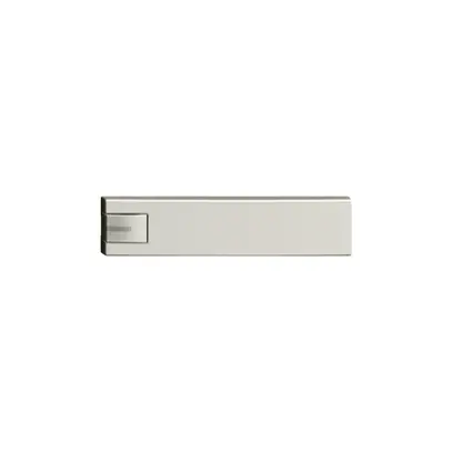 Tasto 1/4 KNX/elettronic.c.LED EDIZIOdue comando semplice grigio chiaro 