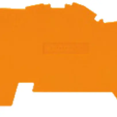 Paroi de fermeture/interméd. WAGO orange 