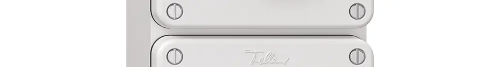 Combinazione NAPU NEVO, 2×1, 1×Sch 3/1 L / 1×tipo 13, bianco 
