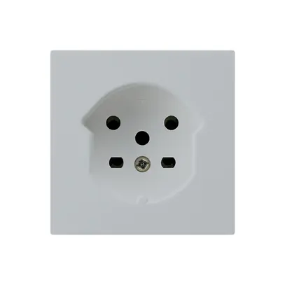 Prise HA kallysto type 15 avec bornes enfichables gris clair 