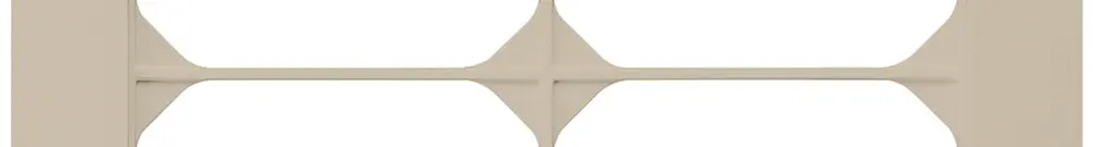 Telaio di copertura INC kallysto.trend 2×2 beige 154×154mm 