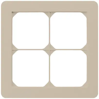 Telaio di copertura INC kallysto.trend 2×2 beige 154×154mm 