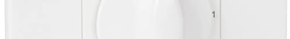 UP-Drehschalter ATO 3/1L weiss 1-2-1-2 