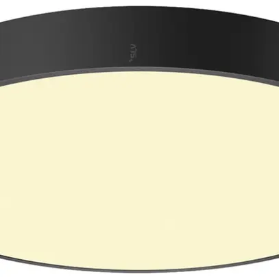 Plafonnier LED SLV MEDO PRO 60 37W 5500lm 930/940 IP50 VAR Ø600mm noir 