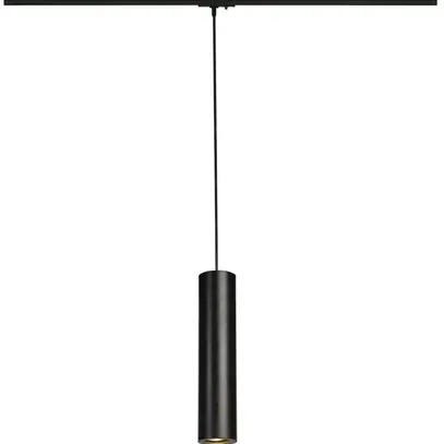 Lampada a sospens.SLV ENOLA_B GU10 50W con adattatore 1-fase IP20 nero opaco 