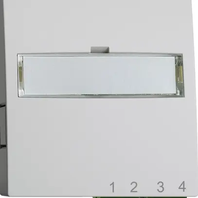 Scatola di raccordo INC FTTH EDIZIOdue FH 2×LC APC Duplex F grigio chiaro 