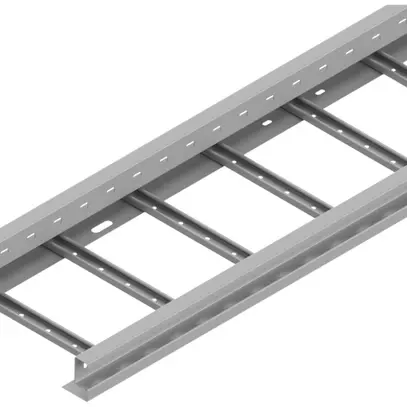 Canale portacavi multi Lanz 300×60mm zincato a caldo a immersione 