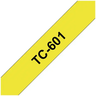 Cassette ruban TC 12mm×7.7m jaune 