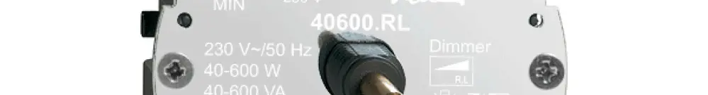 Inserto regolatore FH 40…600W illumin.ritardo di fase ascendente 