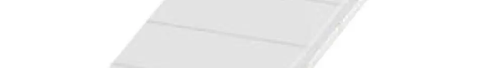 Nastro Zack ZB bianco virgine per morsetti l=5.2mm 