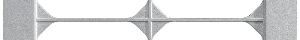 Telaio di copertura INC kallysto.trend 2×2 arktis 154×154mm 