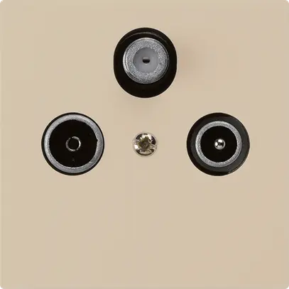 Prise ENC kallysto R/TV/SAT beige 