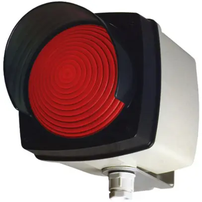 Lampe signalétique Wunderli SIWA, 24VUC, LED, lentille rouge, IP65 