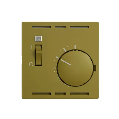 Kit frontale EDIZIOdue olive 60×60mm per termost.amovente 