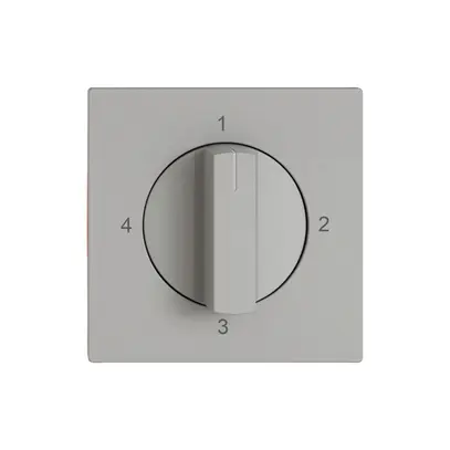 Montageset EDIZIO.liv SNAPFIX® f.Drehschalter m.Griff 4-1-2-3 hgu 