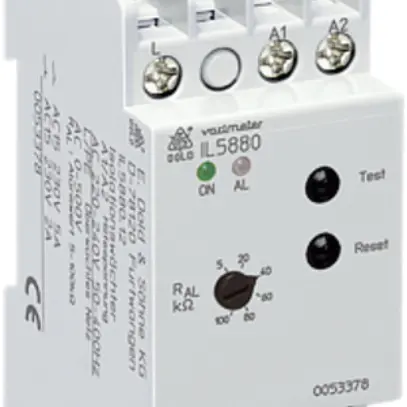 Contrôleur d'isolement AMD 230VAC 5…100kohm 