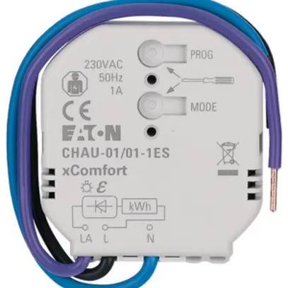 EB-RF-Heizungsaktor xComfort CHAU, 1A lautlos, Energiemessung 