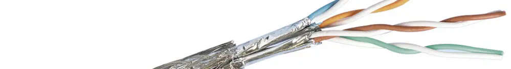 Datenkabel R&M Classic, Kat.7 S/FTP 4P AWG23 1000MHz Cca orange, 1000m 
