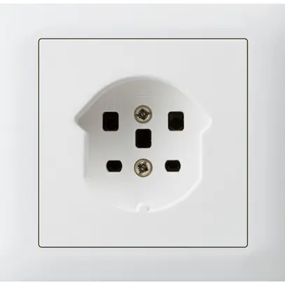 Presa INS kallysto T25 montaggio T scatola INS G3 telaio a innesto bianco 