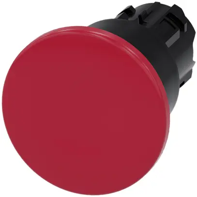 Pulsante Siemens SIRIUS ACT sblocco tirando Ø40mm rosso plastica 