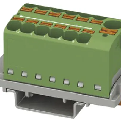 Bloc de distribution PX PTFIX 10/12X4-NS35 GN 