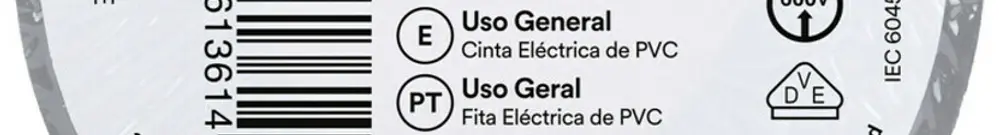 Isolierband 3M Temflex 165 15mm×10m×0.15mm grau VDE 600V 0…90°C 