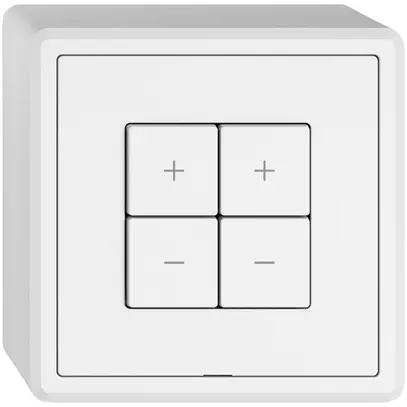 AP-Nebenstelle Dimmer EDIZIO.liv Wiser SNAPFIX® 2 Kanal 4 Tasten WLAN ws 