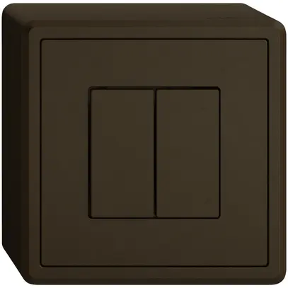 Interruttore a pulsante AP EDIZIO.liv Wiser SNAPFIX® 2 canali 2 tasti WLAN ma 