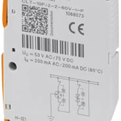 Fiche de protection surtension PX CLT-10P/2-2-60V-I-P 