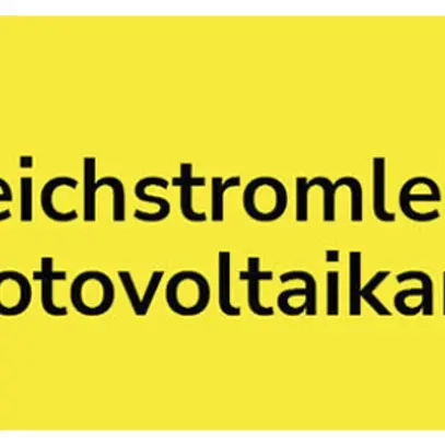 Autocollante di avvertimento ELBRO Gleichstromleitung Photovoltaik.90×25mm gi 