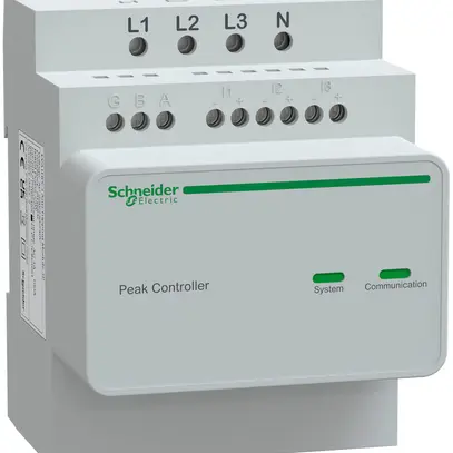 Gestionnaire de charge AMD EVlink Home Peak Controller, pour PLC, 3-phases, 4UM 
