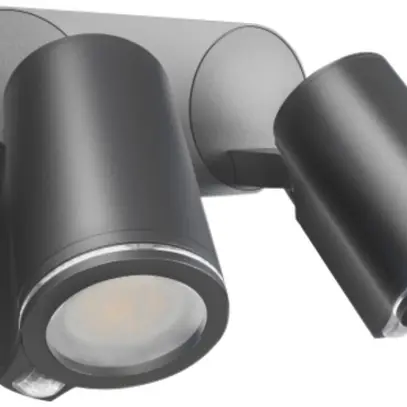 Lampada a muro Steinel Spot DUO PIR Bluetooth GU10 2×9W IP44 antracite 