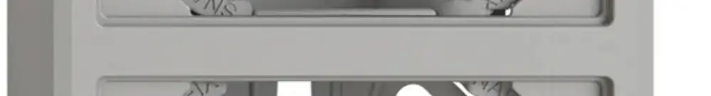 En-tête AP EDIZIO.liv SNAPFIX® 2×1 pour combinaisons au choix gris clair 