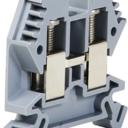 Morsetto di passaggio componibile Woertz 4…10mm² 57A 1000V vite 2×1 DIN 35mm gr 